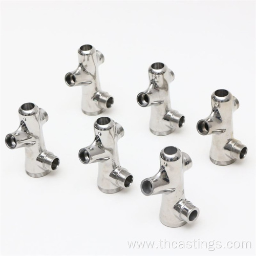 customized machine stainless steel casting beer taps parts